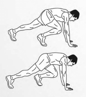 Mountain climbers abs